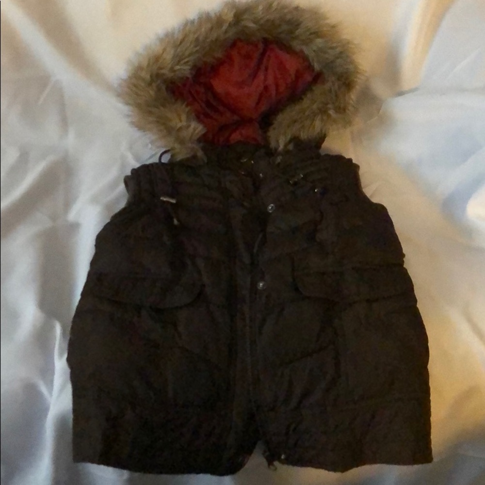 Brown vest